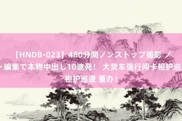 【HNDB-023】480分間ノンストップ撮影 ノーカット編集で本物中出し10連発！ 大货车强行闯卡袒护巡逻 重办！